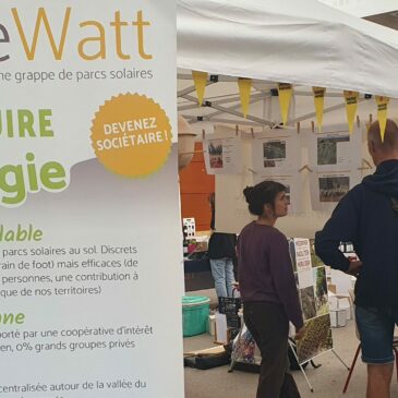 De belles rencontres à la Foire Bio